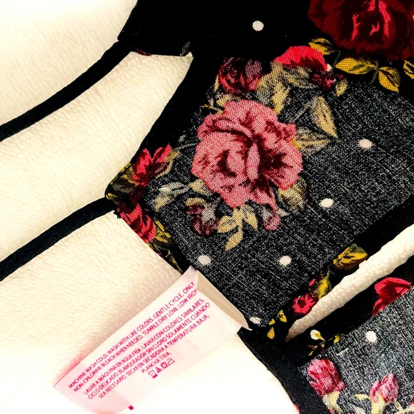 spaghetti strap floral polka dot halter tank NOT ADJUSTABLE & NO CLOSURES pullon - Picture 9 of 15